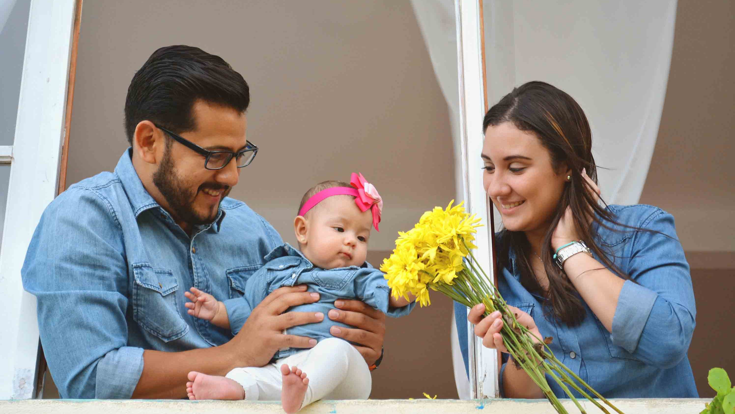 Photography of man, woman and baby